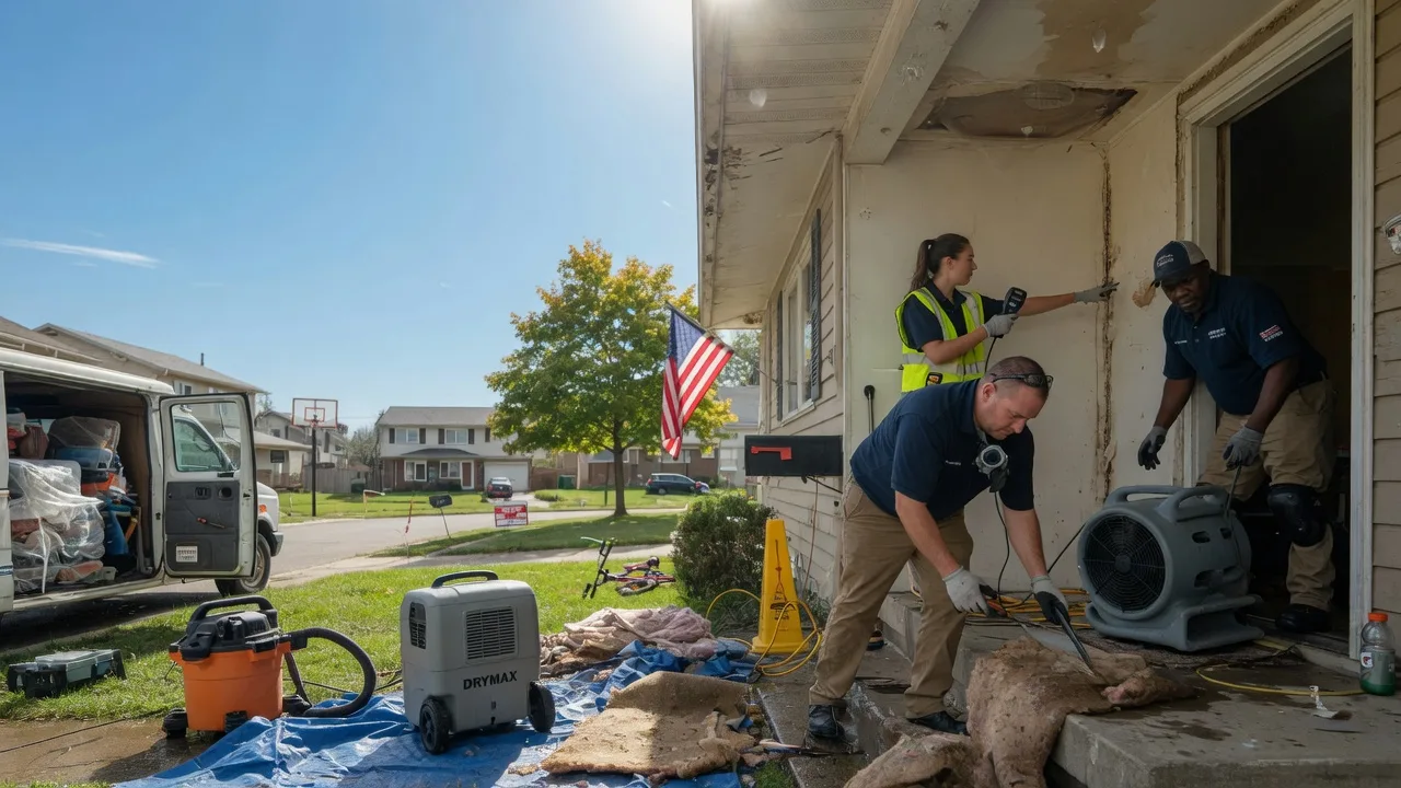 Water Damage Restoration in Potts Grove, PA near me